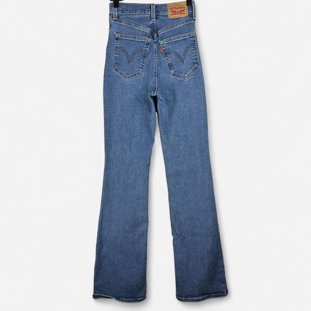 Levis ribcage boot high rise flare jeans size 25